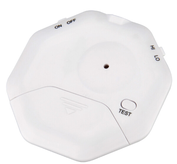 uniTEC Glasbruchsensor, weiß, Alarmsignal: 95 dB