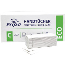 Fripa Handtuchpapier ECO, 250 x 330 mm, C-Falz, weiß