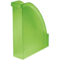 LEITZ Stehsammler Plus, DIN A4, Polystyrol, grün frost
