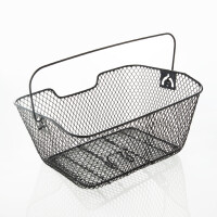 FISCHER Fahrrad-Gepäckträgerkorb, schwarz