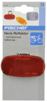 FISCHER Fahrrad-Heckreflektor, mit Universalhalterung