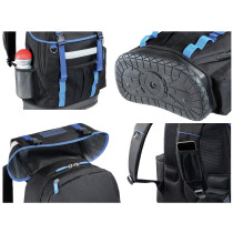 HEYTEC Werkzeug-Rucksack, unbestückt, Farbe: schwarz blau