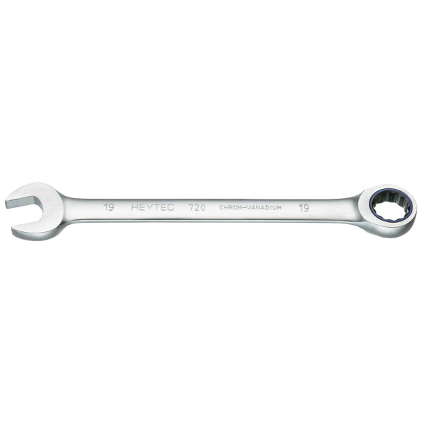 HEYTEC Knarren-Ringmaulschlüssel, 16 mm, Länge: 207 mm