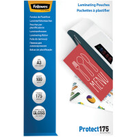 Fellowes Laminierfolientasche, DIN A4, glänzend, 160 mic