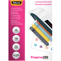 Fellowes Laminierfolientasche, DIN A4, glänzend, 350...
