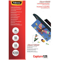 Fellowes Laminierfolientasche Super Quick, DIN A4, 250 mic