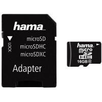hama Speicherkarte Micro SecureDigital High Capacity, 32 GB