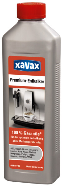 xavax Kaffeeautomaten-Premium-Entkalker, Inhalt: 500 ml