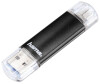 hama USB 3.0 OTG Speicherstick FlashPen "Laeta Twin", 64 GB