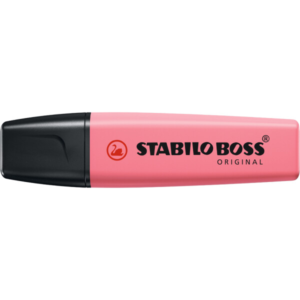 STABILO Textmarker BOSS ORIGINAL Pastel, pastellrot