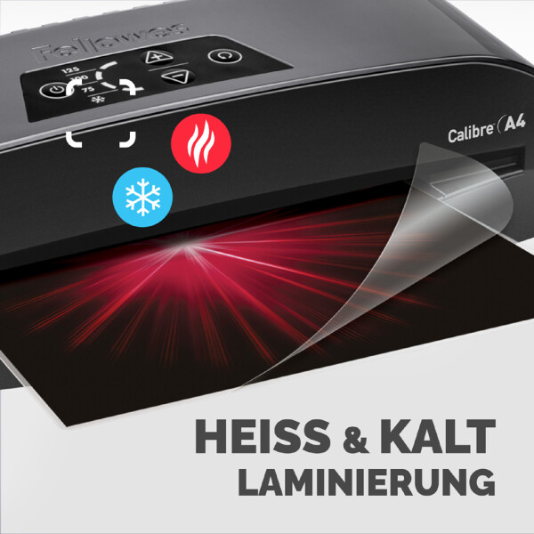 Fellowes Laminiergerät Calibre DIN A4, anthrazit