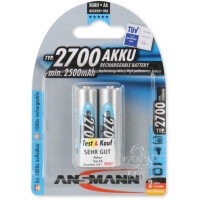 ANSMANN NiMH Akku Premium, Mignon AA, 4er Blister