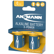 ANSMANN Alkaline Batterie "X-Power", Baby C,...