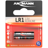 ANSMANN Alkaline Rundzelle "LR1", 1,5 Volt,...