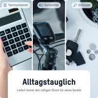 ANSMANN Lithium Knopfzelle "CR2450", 3,0 Volt,...