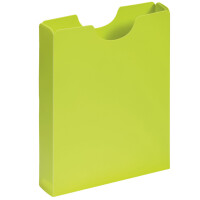 PAGNA Heftbox DIN A4, Hochformat, aus PP, lindgrün