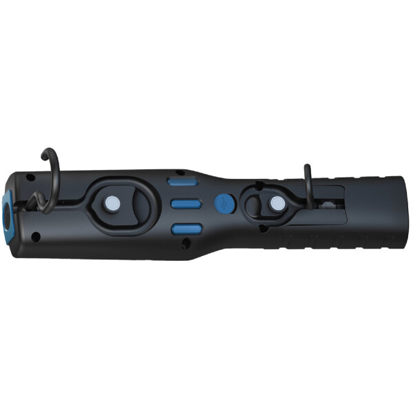 ANSMANN LED-Werkstatt-Stableuchte IL300R, schwarz blau