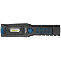 ANSMANN LED-Werkstatt-Stableuchte IL300R, schwarz blau