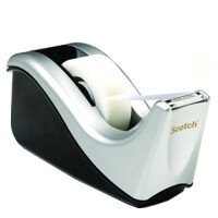 3M Scotch Tischabroller C60, ausklappbar, schwarz silber