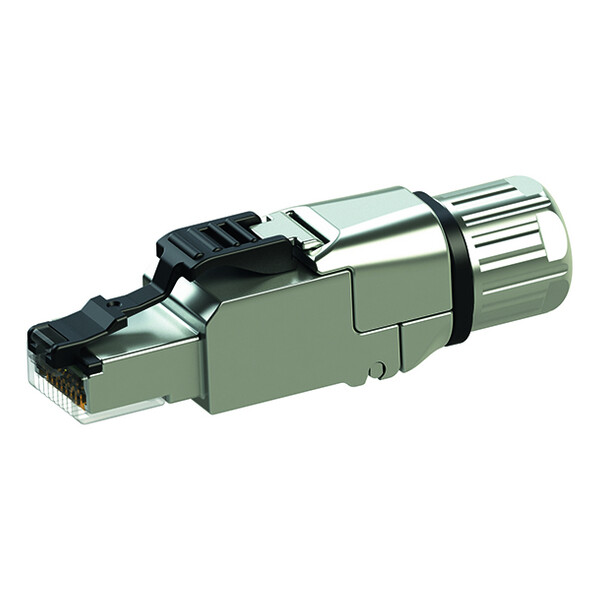Teleg&auml;rtner RJ45-Steckverbinder MFP8 IE Kat.6a (tief)T568A