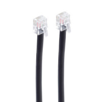 shiverpeaks BASIC-S Modular-Kabel, RJ11-RJ11 Stecker, 3,0 m