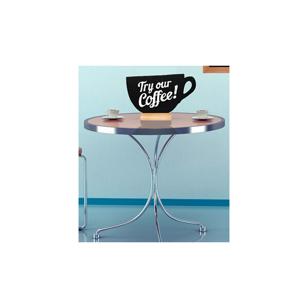 Securit Tischaufsteller SILHOUETTE "Tasse"