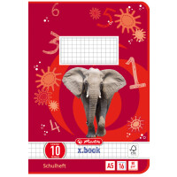 herlitz Schulheft x.book, DIN A5, Lineatur 9 liniert