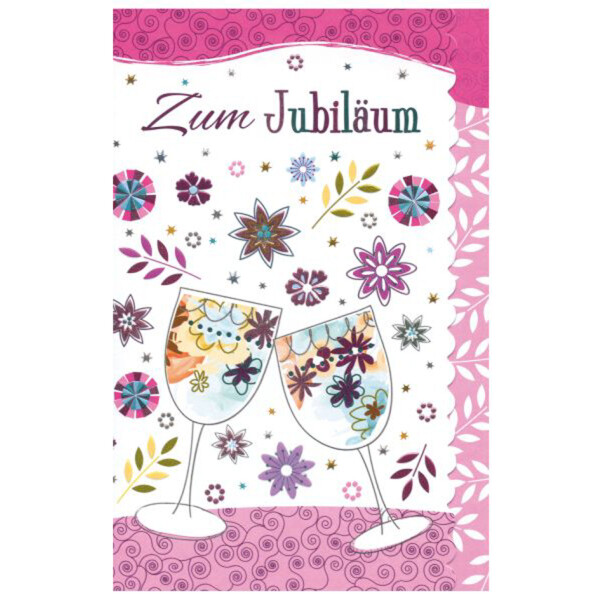 SUSY CARD Jubiläumskarte "Sweet sunshine"