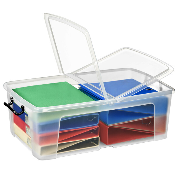 CEP Aufbewahrungsbox strata, 24 Liter, transparent