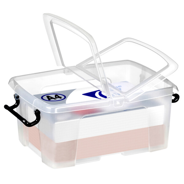 CEP Aufbewahrungsbox strata, 24 Liter, transparent