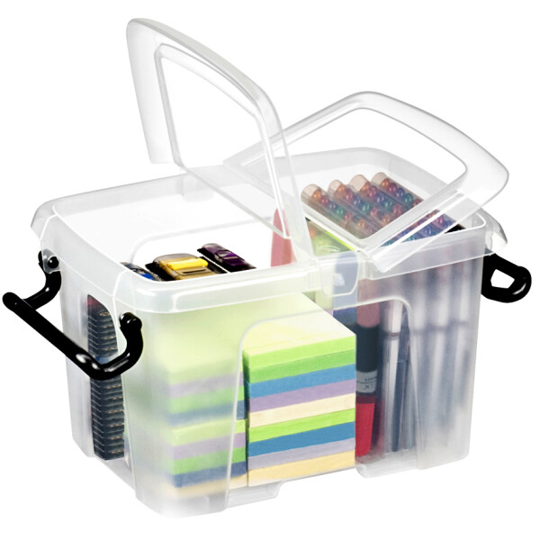 CEP Aufbewahrungsbox strata, 24 Liter, transparent