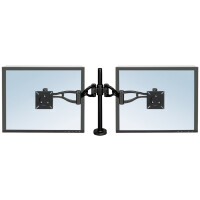 Fellowes Doppel-Monitorarm Vista, schwarz