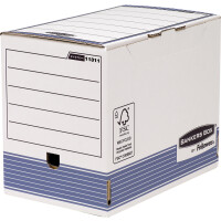 Fellowes BANKERS BOX SYSTEM Archiv-Schachtel, blau, (B)100mm