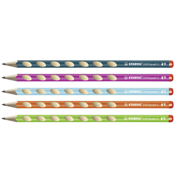 STABILO Bleistift EASYgraph S - L, Härtegrad: HB, blau