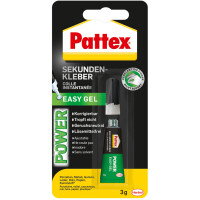 Pattex Sekundenkleber Easy Gel, 3 g Tube