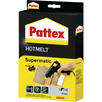Pattex Heißklebepistole HOT SUPERMATIC, schwarz gelb