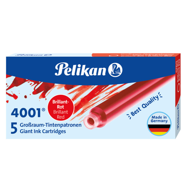 Pelikan Gro&szlig;raum-Tintenpatronen 4001 GTP 5, violett