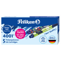 Pelikan Tintenpatronen LTP F 5, königsblau