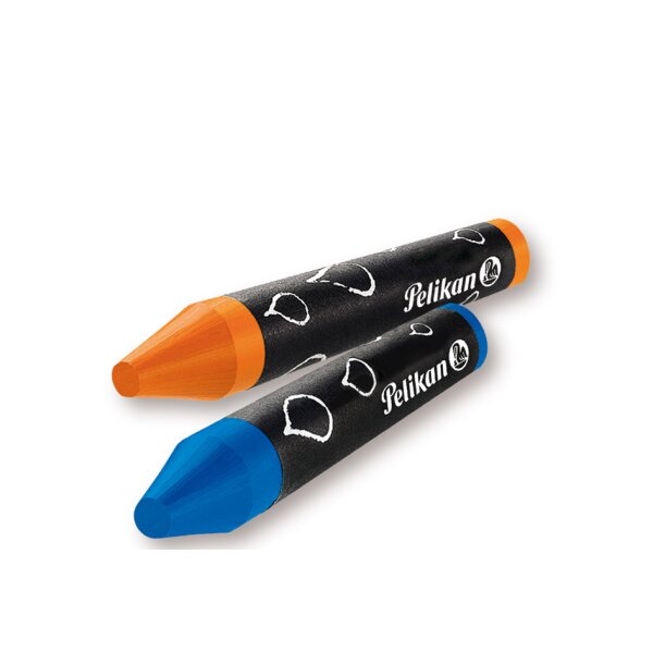 Pelikan Wachsmaler dick 666 8WL, rund, wasservermalbar