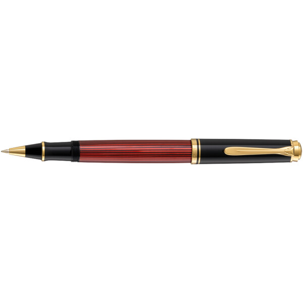 Pelikan Tintenroller "Souverän 400", schwarz rot