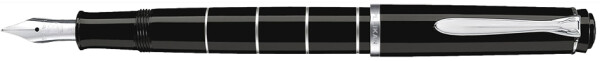 Pelikan Füllhalter "M 215 Ringe", Farbe: schwarz