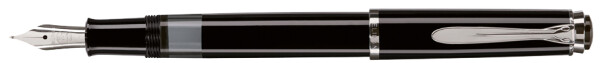Pelikan Füllhalter M 205, Federbreite: F, schwarz
