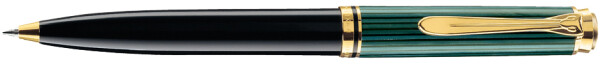 Pelikan Drehkugelschreiber "Souverän 600", schwarz grün