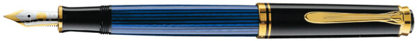 Pelikan Füllhalter "Souverän 400", schwarz blau, B