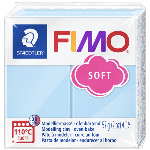 FIMO SOFT Modelliermasse, ofenhärtend, pastell-minze, 57 g