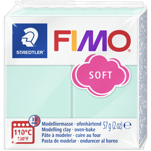 FIMO SOFT Modelliermasse, ofenhärtend, pastell-pfirsich