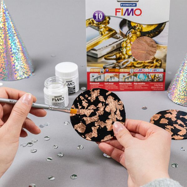 FIMO Blattmetall, kupfer, 10 Blatt