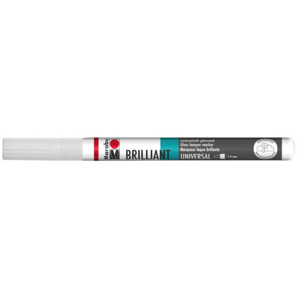 Marabu Lackmarker "Brilliant Painter", silber