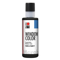 MARABU Window Color fun&fancy, Konturen-Schwarz 073,...