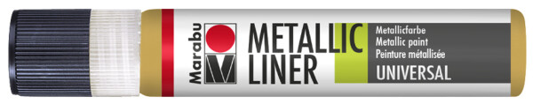 Marabu Metallicfarbe "Metallic-Liner", metallic-rosa, 25 ml